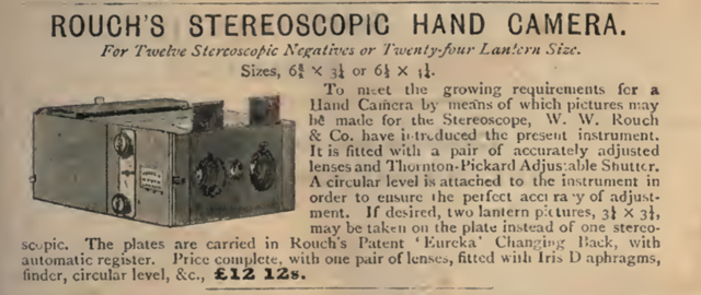 3D camera in 1898